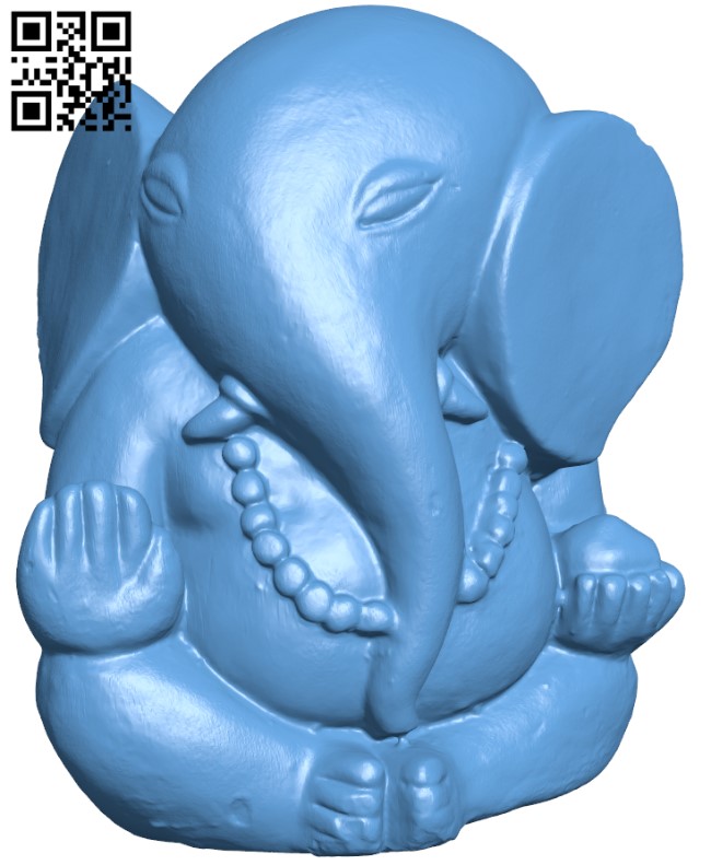 Ganesha H010061 file stl free download 3D Model for CNC and 3d printer