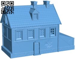 House H010065 file stl free download 3D Model for CNC and 3d printer