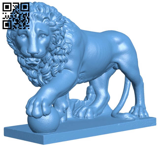 Lion H010067 file stl free download 3D Model for CNC and 3d printer