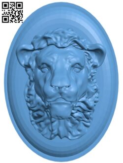 Lion head pattern T0002434 download free stl files 3d model for CNC wood carving