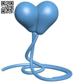 Love in air H010267 file stl free download 3D Model for CNC and 3d printer