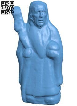 Monk H010137 file stl free download 3D Model for CNC and 3d printer