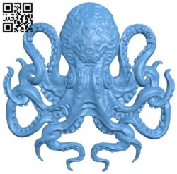 Octopus T0002576 download free stl files 3d model for CNC wood carving