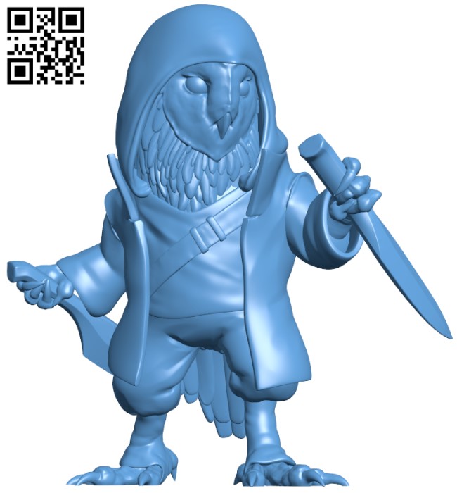Owlin Rogue H010080 file stl free download 3D Model for CNC and 3d printer