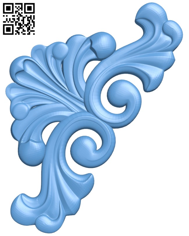 Pattern decor design T0002539 download free stl files 3d model for CNC wood carving