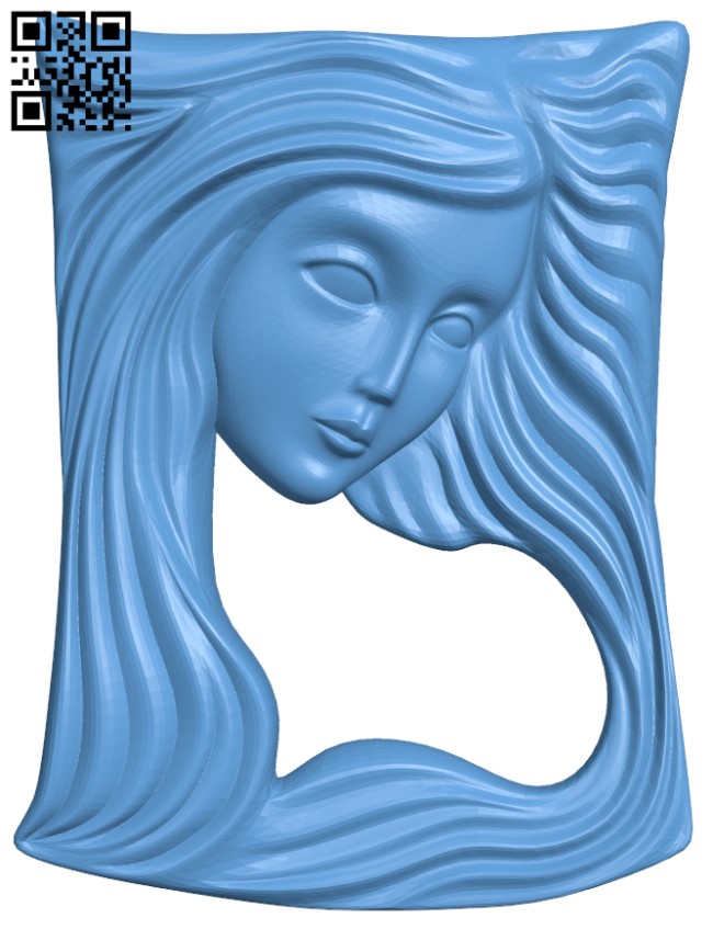 Pattern of human face T0002522 download free stl files 3d model for CNC wood carving
