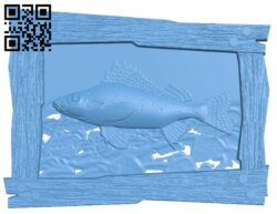 Perch painting T0002608 download free stl files 3d model for CNC wood carving