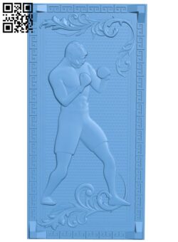 Picture of a boxer T0002547 download free stl files 3d model for CNC wood carving