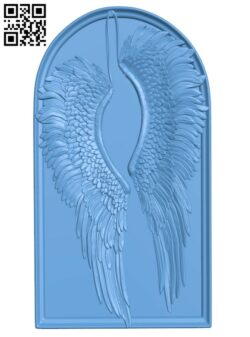 Pictures of angel wings T0002408 download free stl files 3d model for CNC wood carving