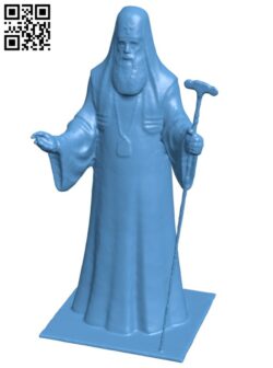 Priest H010326 file stl free download 3D Model for CNC and 3d printer