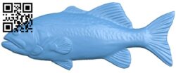 Rudd – fish T0002388 download free stl files 3d model for CNC wood carving