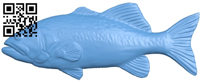Rudd - fish T0002388 download free stl files 3d model for CNC wood carving