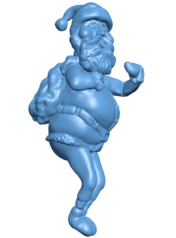 Santa tree hugger ornament christmas decoration H010197 file stl free download 3D Model for CNC and 3d printer