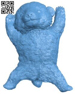 Sleeping panda H010091 file stl free download 3D Model for CNC and 3d printer