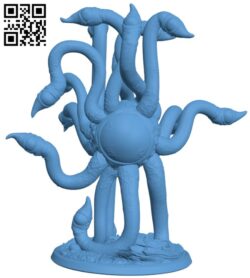 Sprawling monster H010097 file stl free download 3D Model for CNC and 3d printer