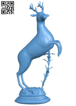Stag H010098 file stl free download 3D Model for CNC and 3d printer
