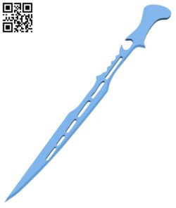 Sword H010103 file stl free download 3D Model for CNC and 3d printer