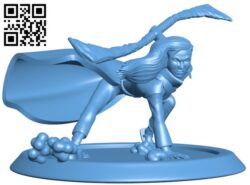 Talia – An Elf Monk H010104 file stl free download 3D Model for CNC and 3d printer