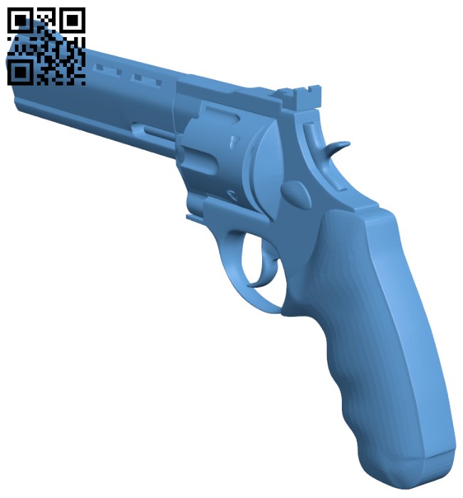 Taurus raging bull - Gun H010108 file stl free download 3D Model for CNC and 3d printer