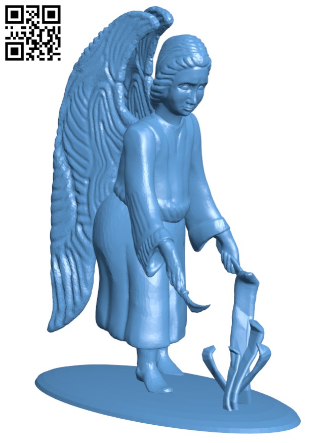 The Angel Of The Harvest H010146 file stl free download 3D Model for CNC and 3d printer