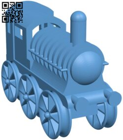 Train Toy H010160 file stl free download 3D Model for CNC and 3d printer