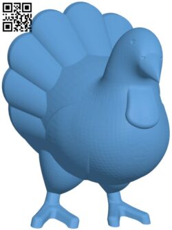Turkey H010144 file stl free download 3D Model for CNC and 3d printer