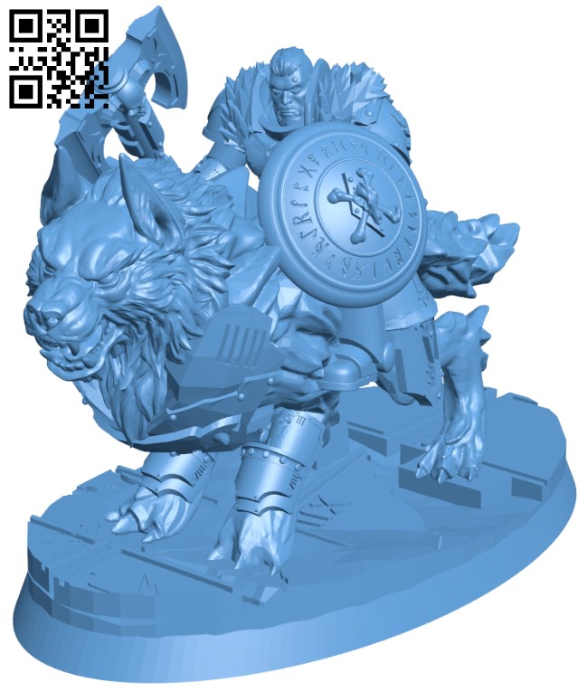 Wardenwolf H010037 file stl free download 3D Model for CNC and 3d printer