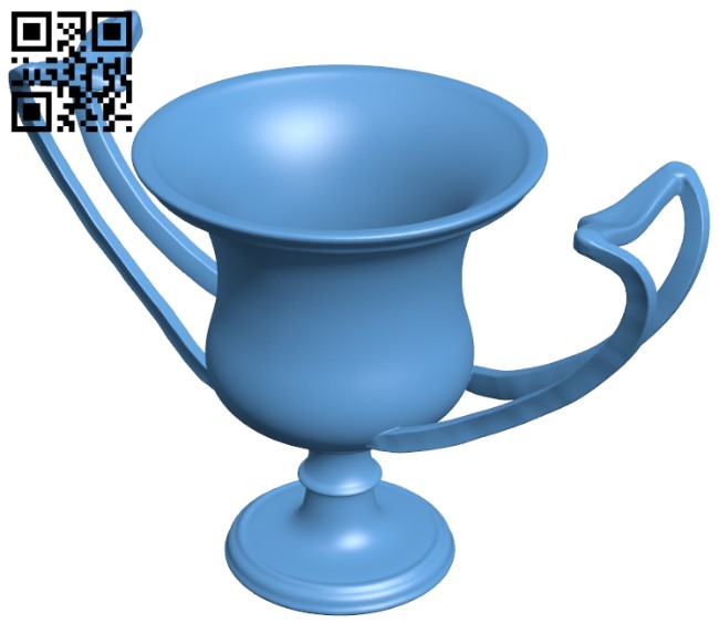 Wine jar H010039 file stl free download 3D Model for CNC and 3d printer