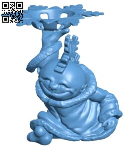 Winter Elf H010041 file stl free download 3D Model for CNC and 3d printer