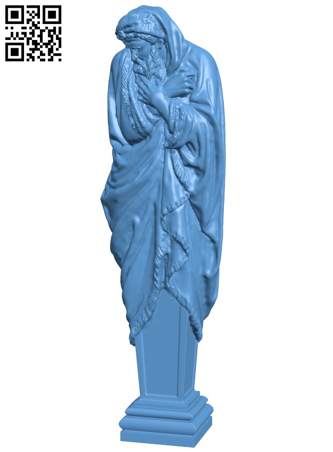 Winter at The Louvre, Paris H010040 file stl free download 3D Model for CNC and 3d printer