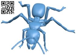Ant H010432 file stl free download 3D Model for CNC and 3d printer