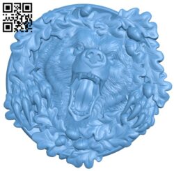 Bear pattern T0002871 download free stl files 3d model for CNC wood carving