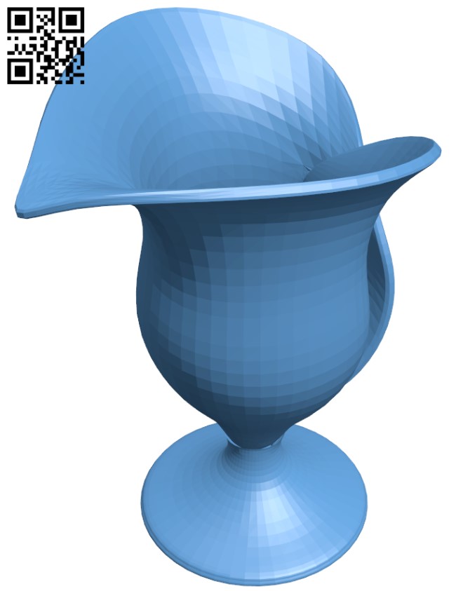 Calla goblet H010334 file stl free download 3D Model for CNC and 3d printer