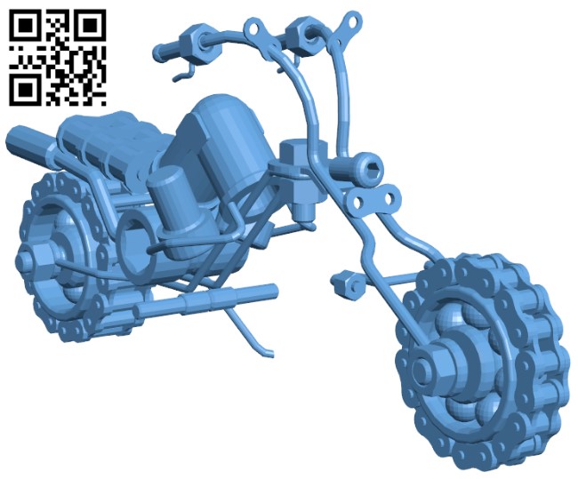 Chopper figure H010634 file stl free download 3D Model for CNC and 3d printer