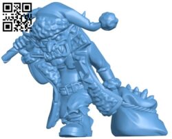Christmas goblin H010455 file stl free download 3D Model for CNC and 3d printer