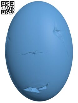 Cracked egg H010442 file stl free download 3D Model for CNC and 3d printer