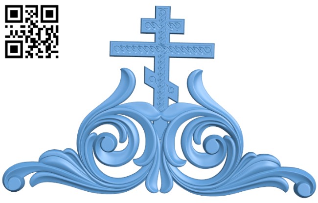 Cross pattern T0002732 download free stl files 3d model for CNC wood carving