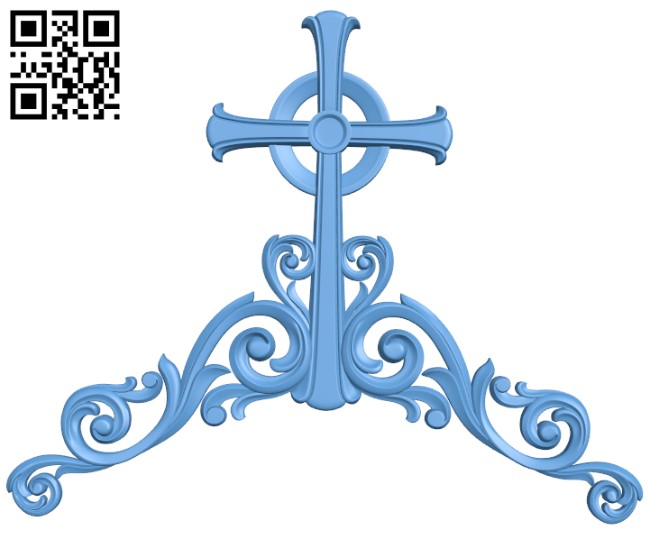 Cross pattern T0002791 download free stl files 3d model for CNC wood carving