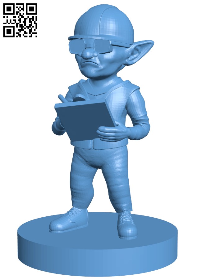 Dungeon Occupational Health and Safety Goblin H010337 file stl free download 3D Model for CNC and 3d printer
