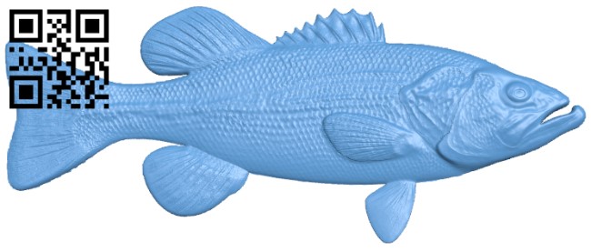 Fish T0002931 download free stl files 3d model for CNC wood carving