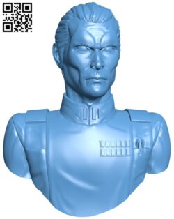Grand Admiral Thrawn H010542 file stl free download 3D Model for CNC and 3d printer