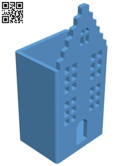 Home for pencils H010343 file stl free download 3D Model for CNC and 3d printer