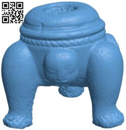 Inkpot H010524 file stl free download 3D Model for CNC and 3d printer