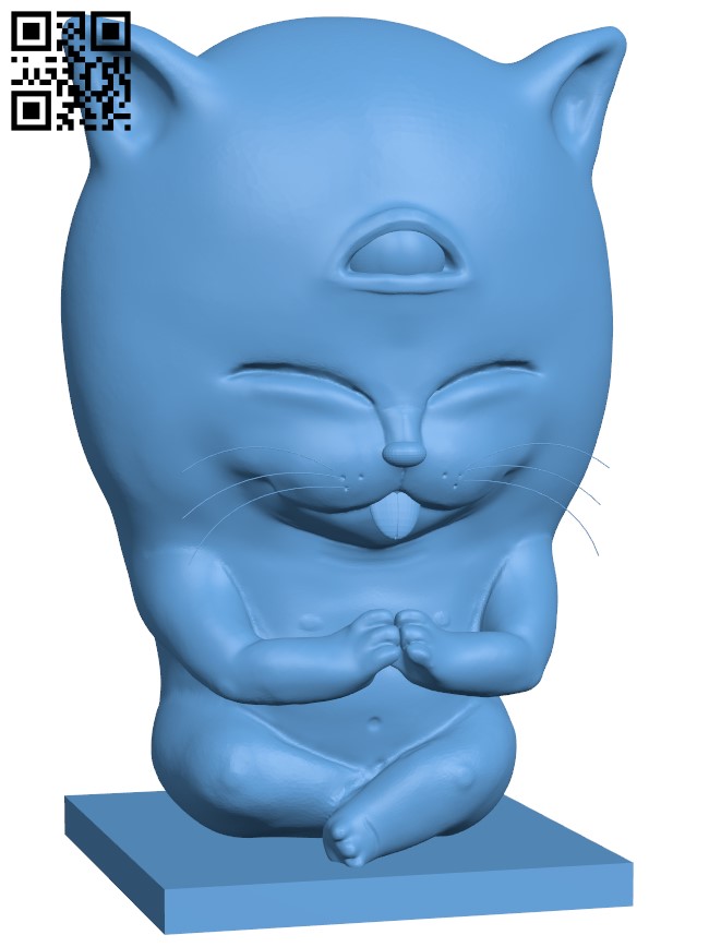 Karma Cat H010608 file stl free download 3D Model for CNC and 3d printer