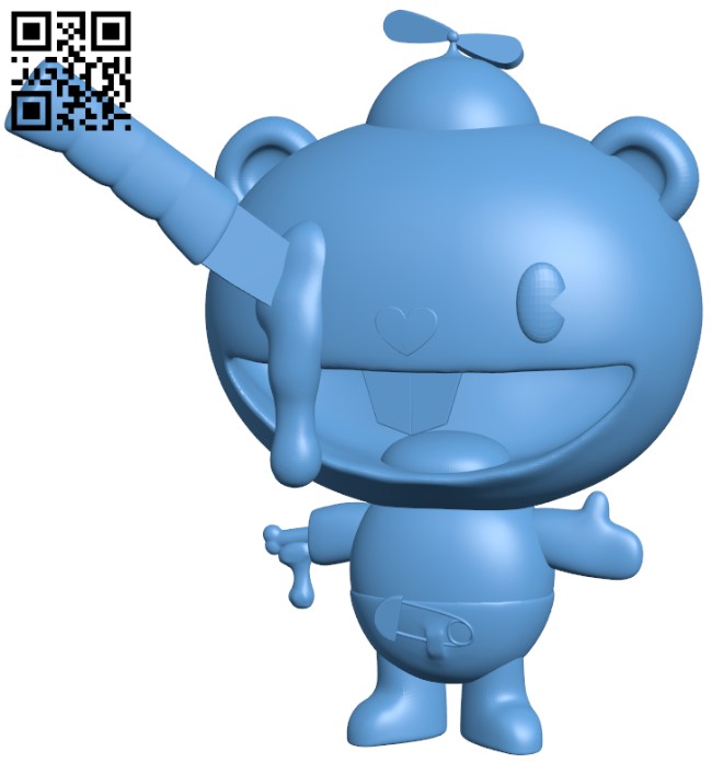 King of cuteness H010525 file stl free download 3D Model for CNC and 3d printer