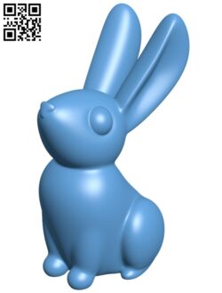 Little rabbit H010610 file stl free download 3D Model for CNC and 3d printer