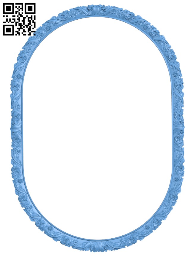 Mirror frame pattern T0002693 download free stl files 3d model for CNC wood carving