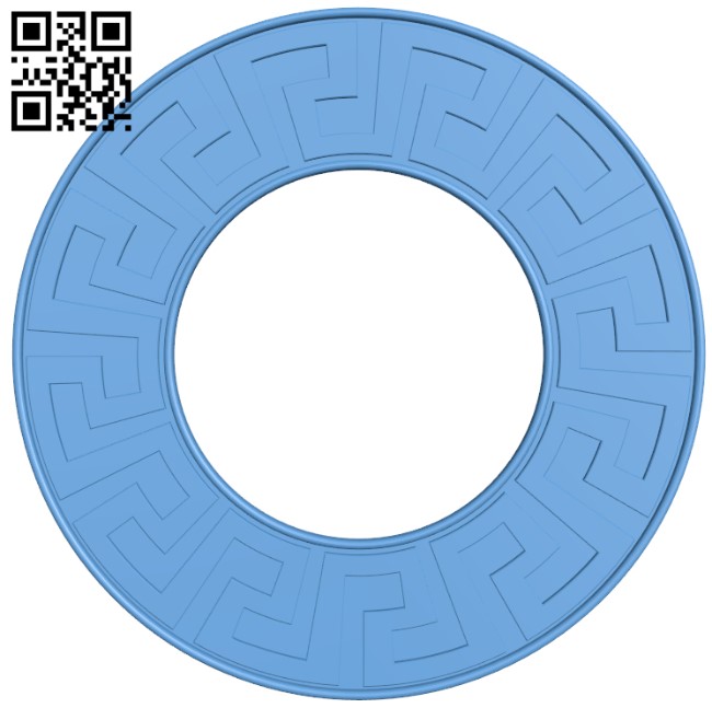 Mirror frame pattern T0002755 download free stl files 3d model for CNC wood carving