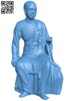 Monk H010357 file stl free download 3D Model for CNC and 3d printer