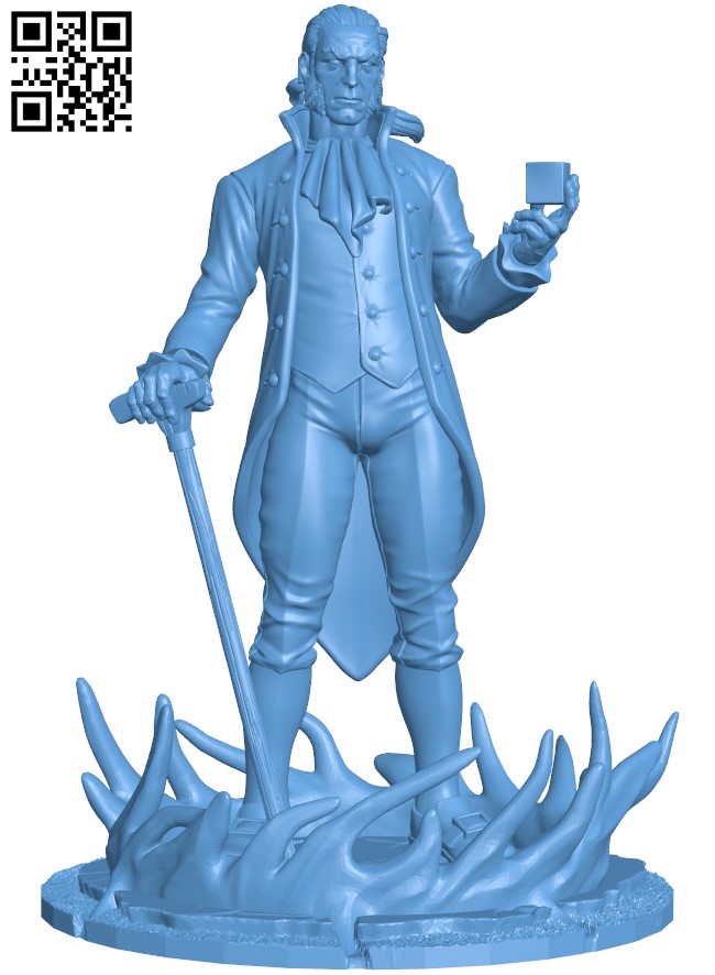 Mr. Self-Absorbed H010622 file stl free download 3D Model for CNC and 3d printer